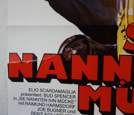 They called him Bulldozer original release german movie poster